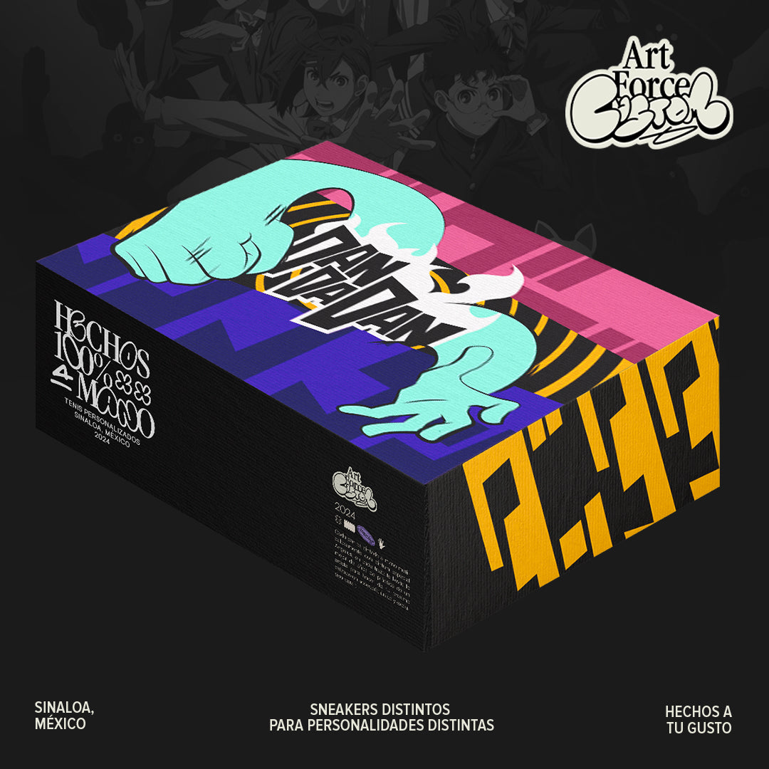 Air Force 1 x Dan Da Dan Collage