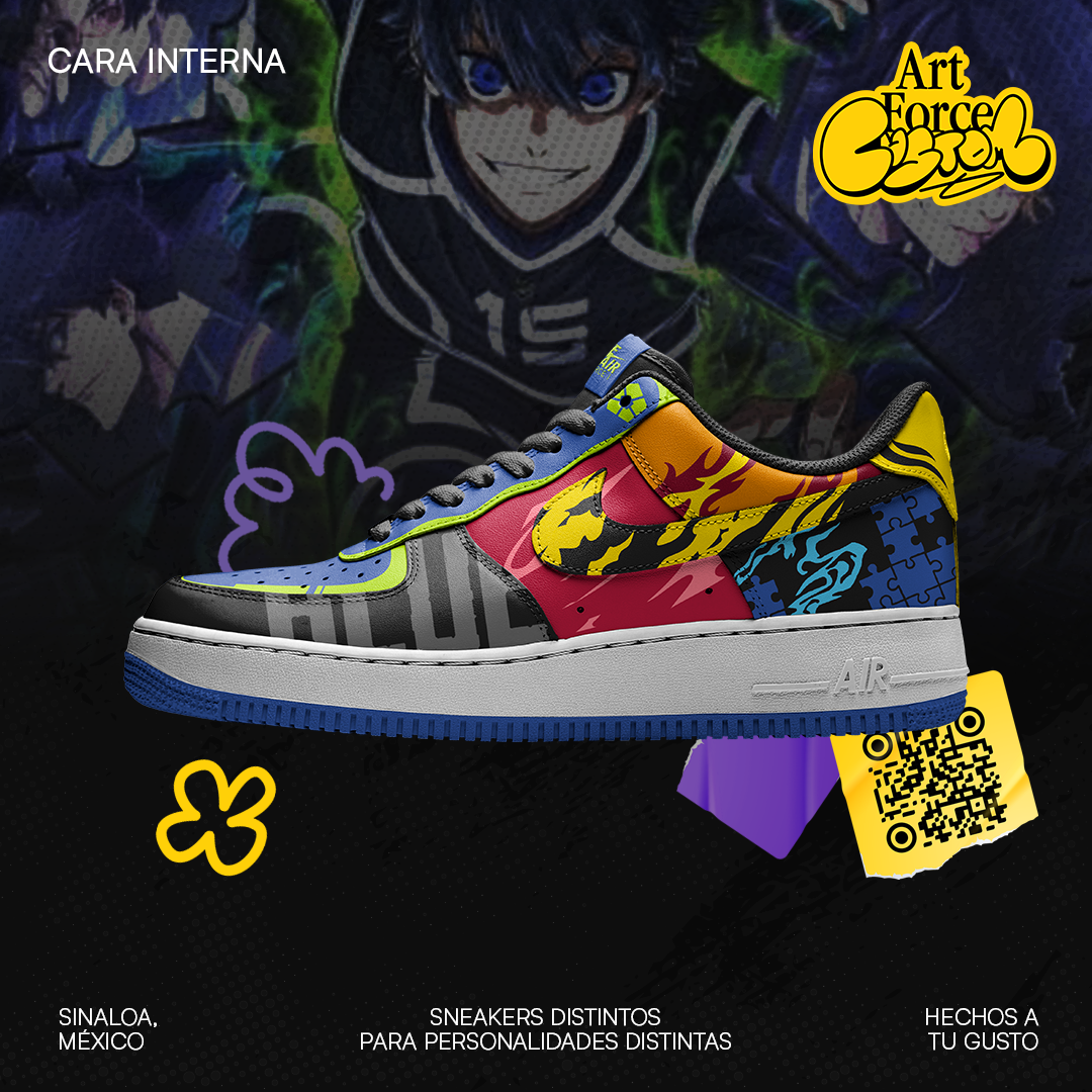 Air Force 1 x  Blue Lock Eleven