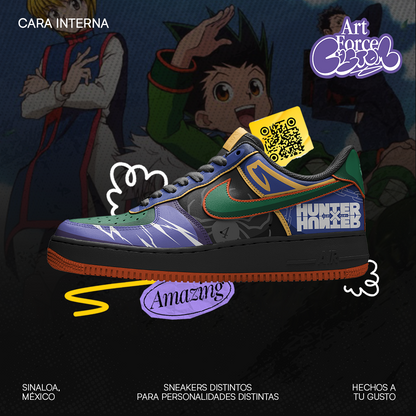 Air Force 1 x Hunter x Hunter team