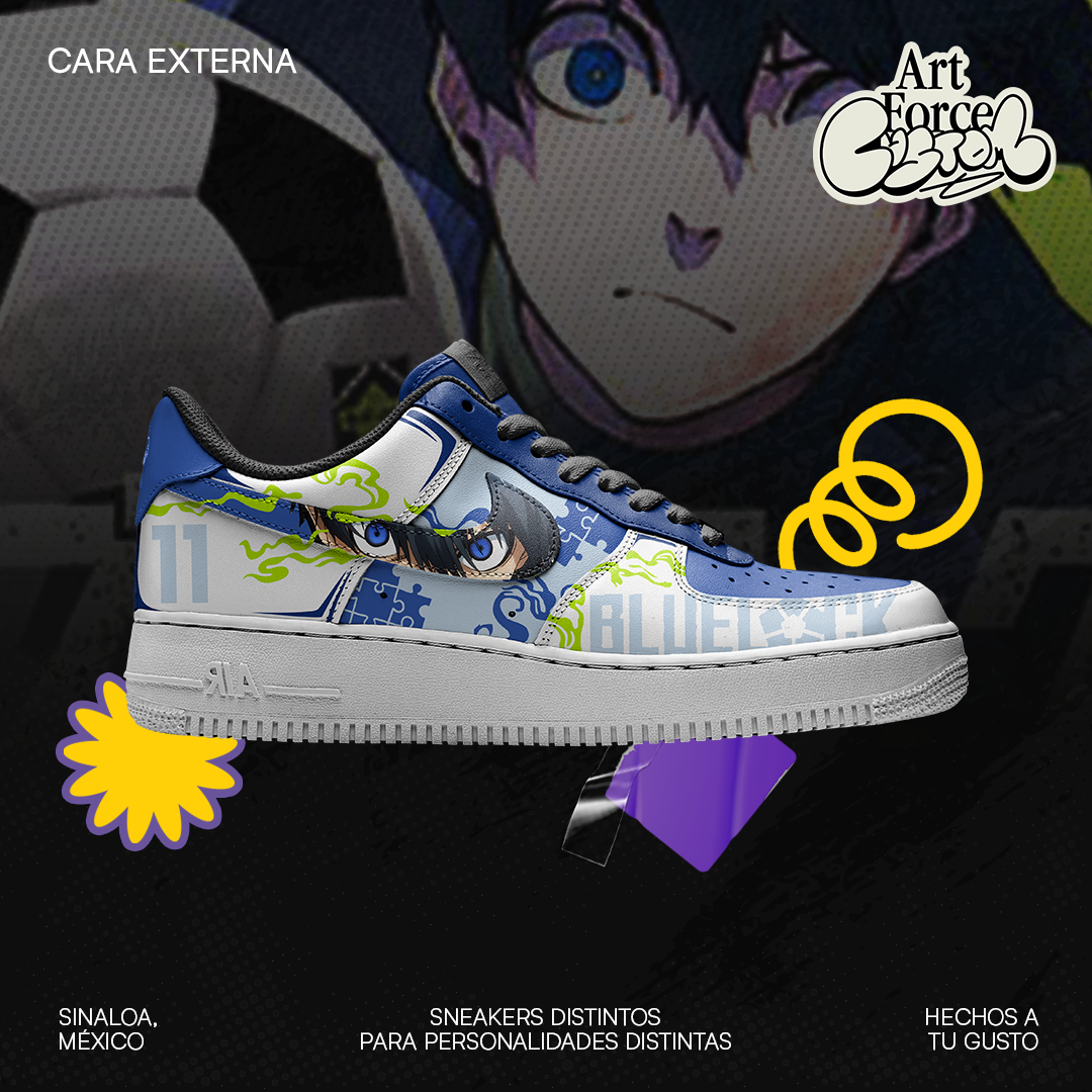 Air Force 1 x   Isagi - Blue Lock