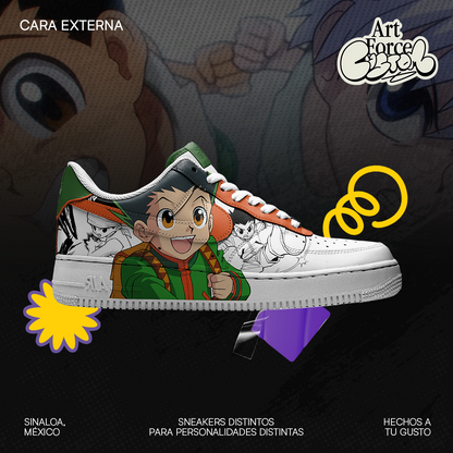 Air Force 1 x  Gon y Killua - Hunter x Hunter