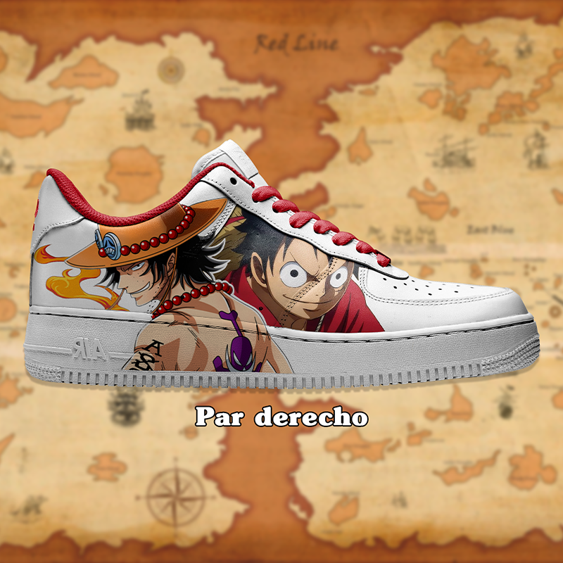 Air Force 1 x One Piece (personajes)