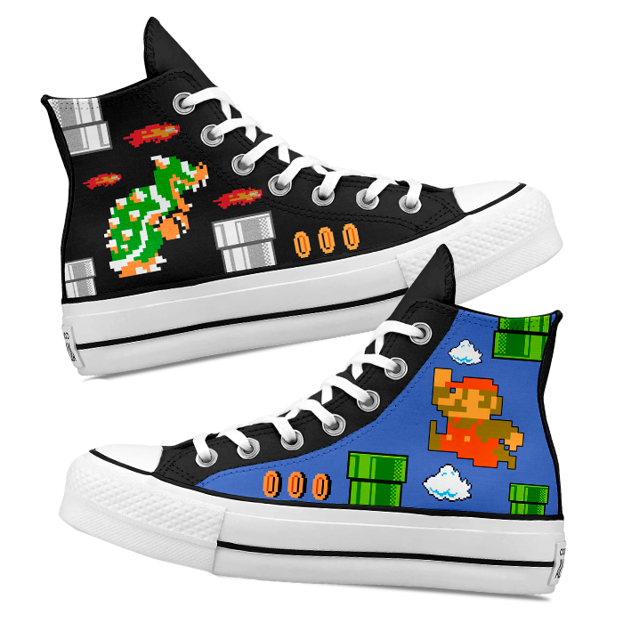 Converse x Mario Bros Retro