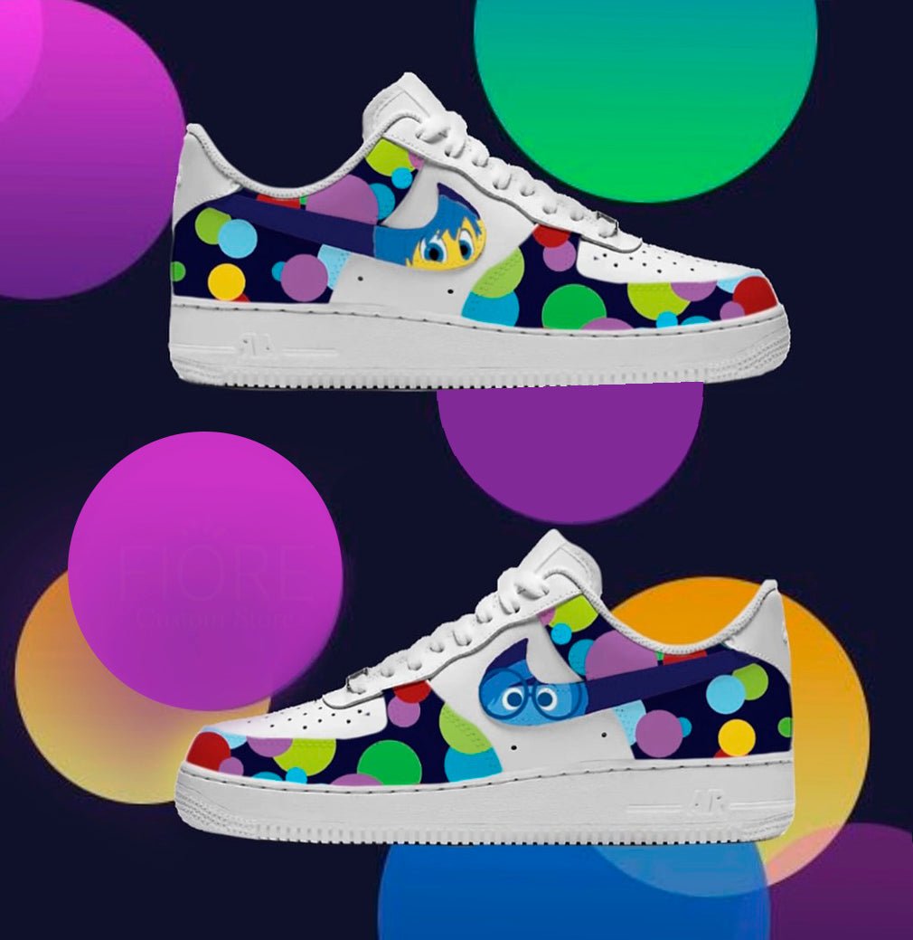 Air Force 1 x Alegria y Tristeza (intensamente) - Art Force Custom