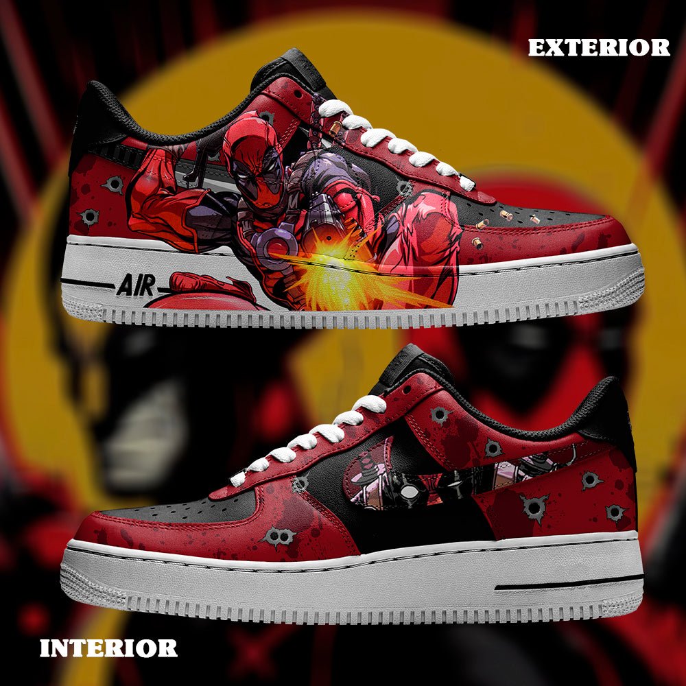 Air Force 1 x Deadpool y Wolverine - Art Force Custom