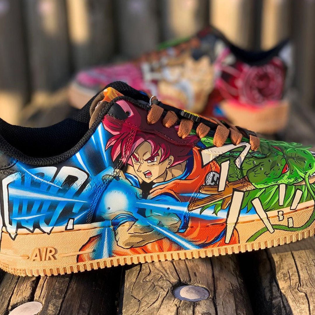 Air Force 1 x Dragon Ball x One Piece full - Art Force Custom