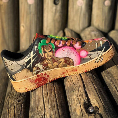 Air Force 1 x Dragon Ball x One Piece full - Art Force Custom