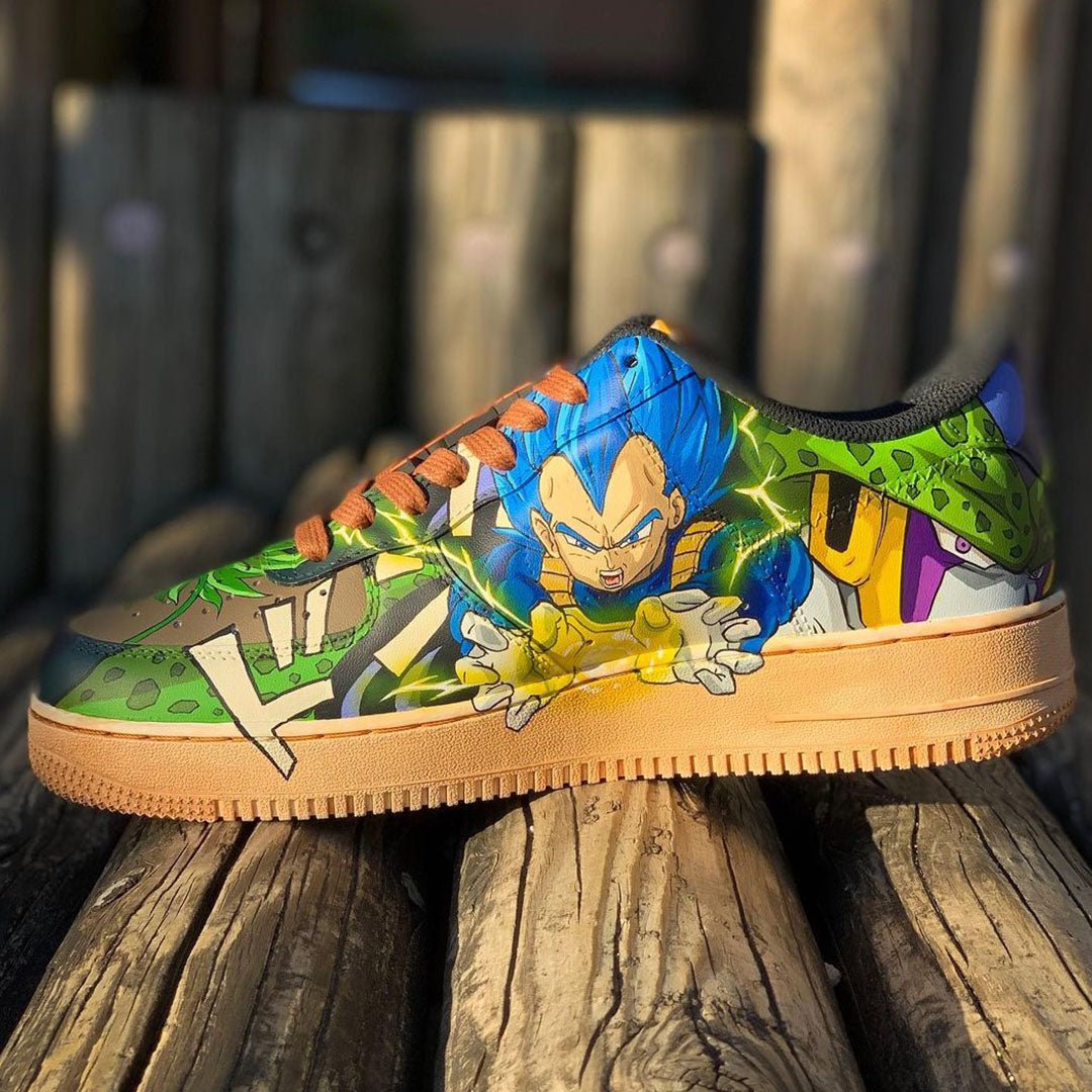 Air Force 1 x Dragon Ball x One Piece full - Art Force Custom