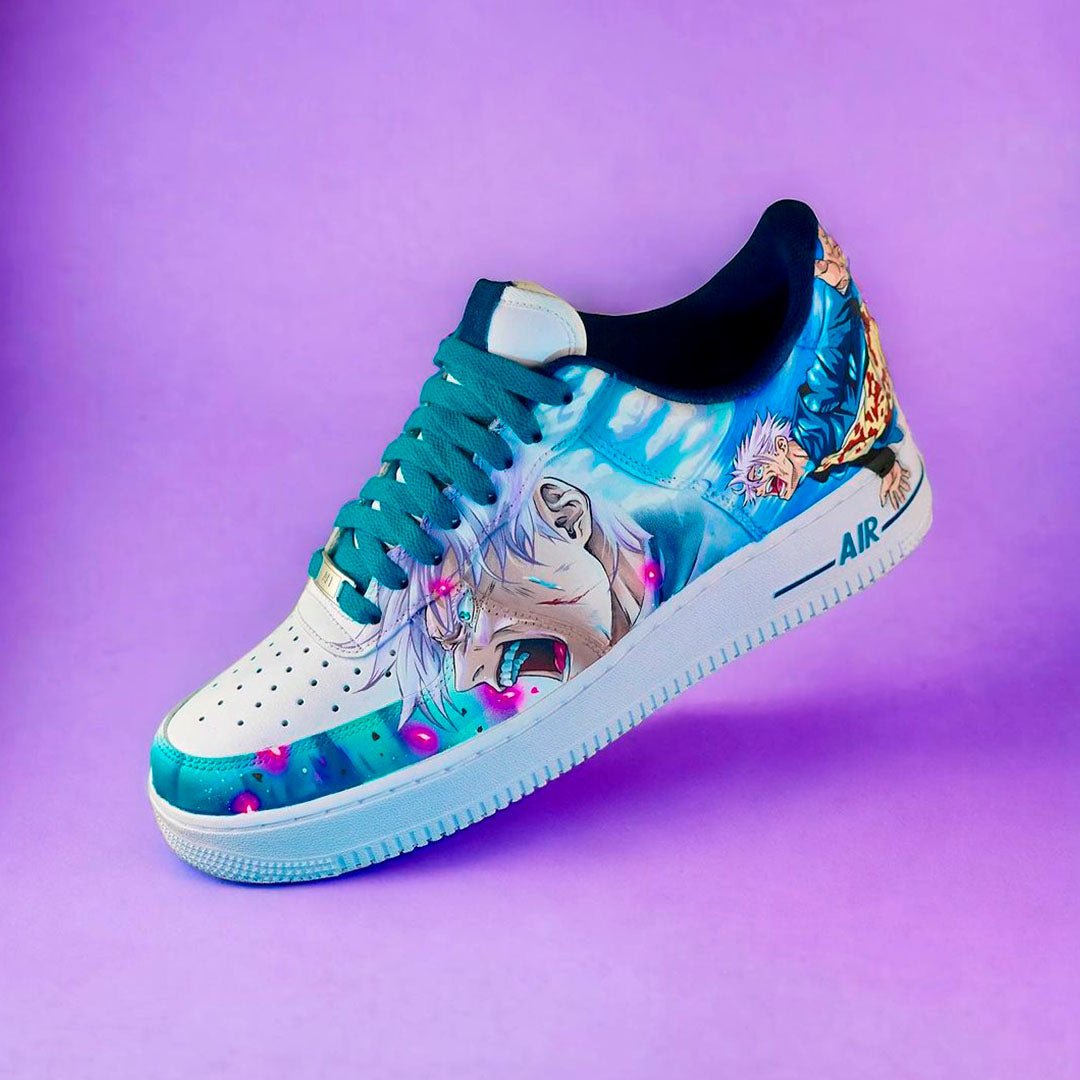 Air Force 1 x Gojo vs Toji - Art Force Custom