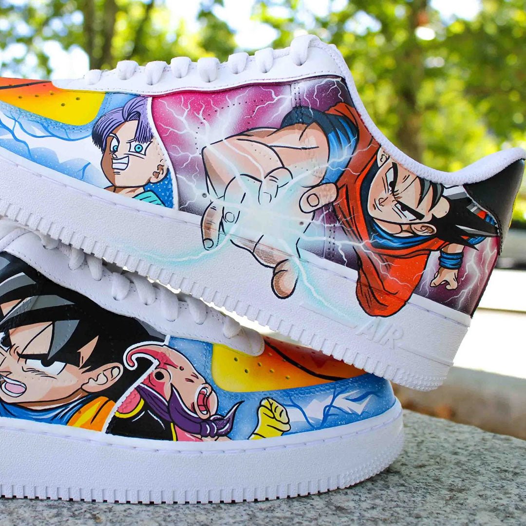 Air Force 1 x Goku Blue Ligthing - Art Force Custom