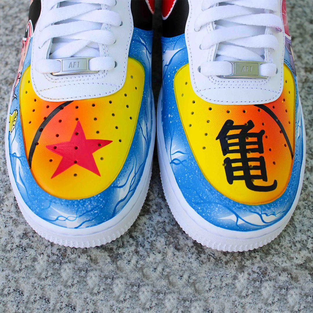 Air Force 1 x Goku Blue Ligthing - Art Force Custom