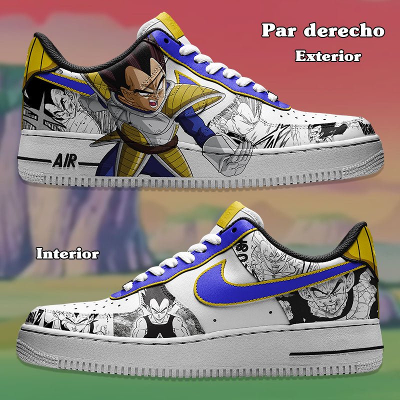 Air Force 1 x Goku & Vegeta manga - Art Force Custom