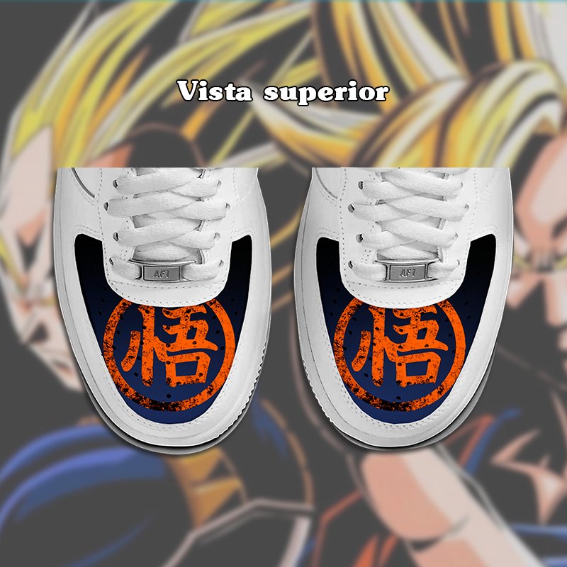 Air Force 1 x Goku y Vegetta Power - Art Force Custom