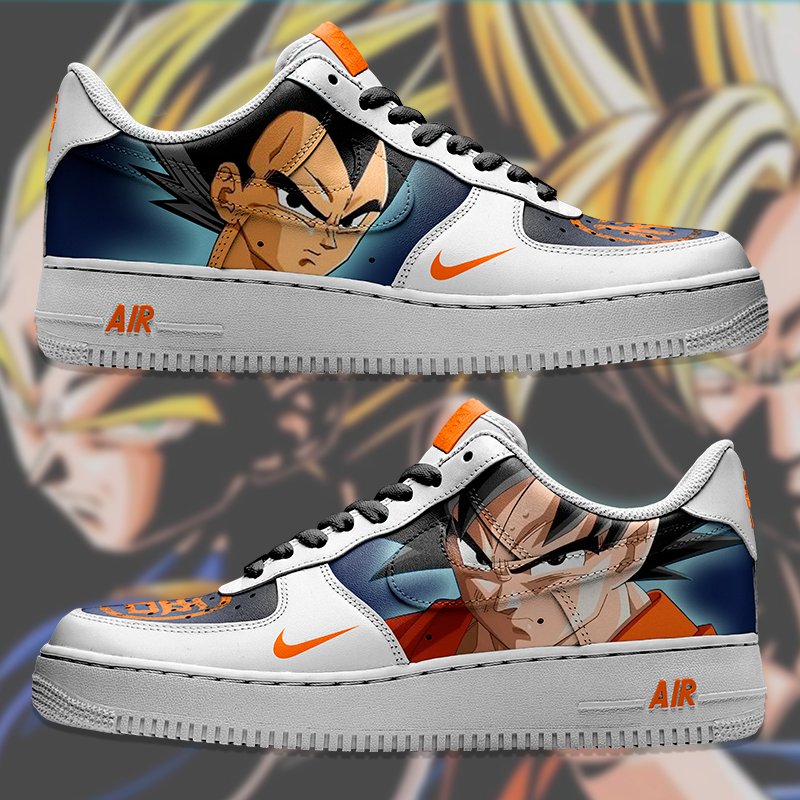 Air Force 1 x Goku y Vegetta Power - Art Force Custom