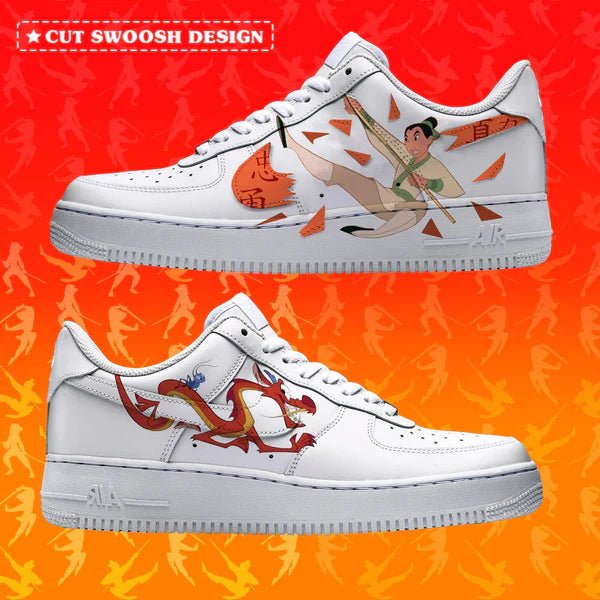 Air Force 1 x Mulan guerrera(23.5mx) - Art Force Custom