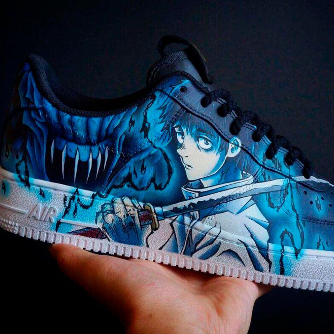 Air Force 1 x Yuta vs Itadori - Art Force Custom