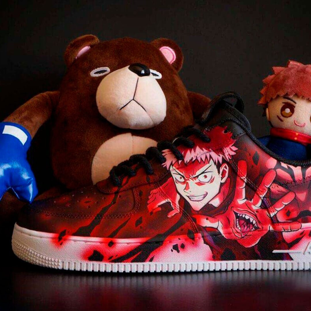 Air Force 1 x Yuta vs Itadori - Art Force Custom