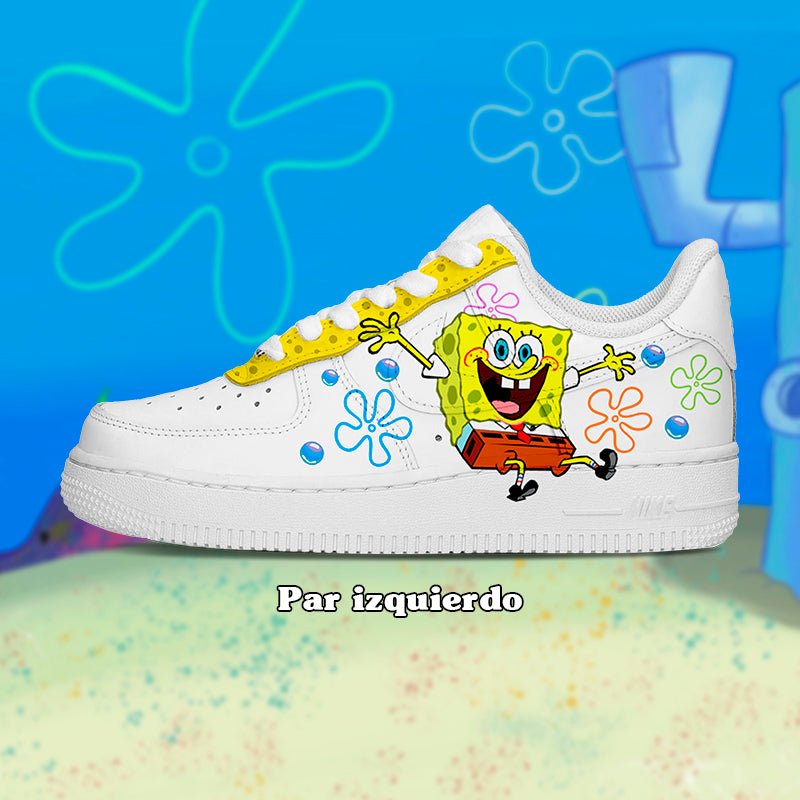 Air Force 1 Niños - Bob Esponja - Art Force Custom