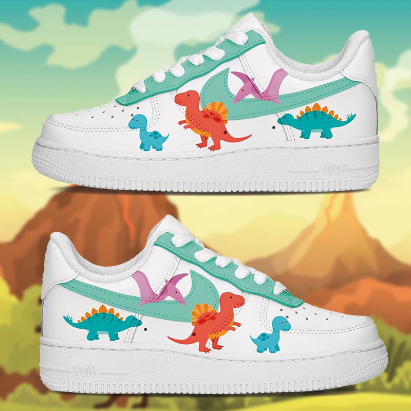 Air Force 1 Niños - Dinosaurios - Art Force Custom