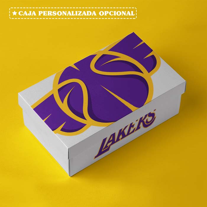 Air Force 1 Niños - Lakers - Art Force Custom