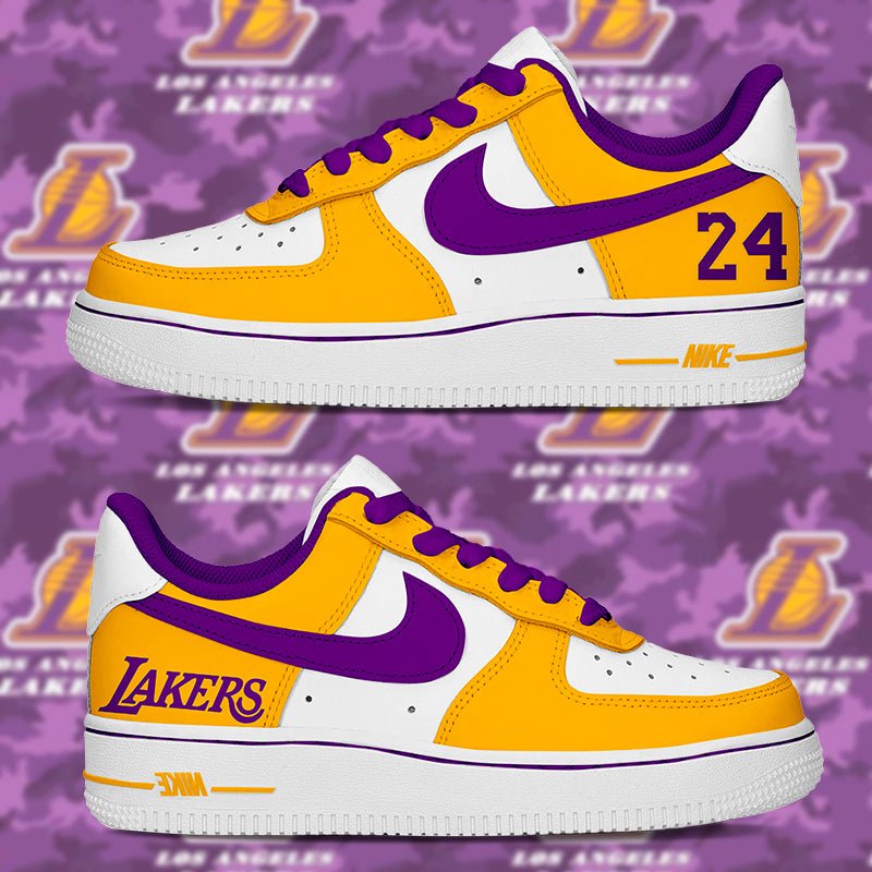 Air Force 1 Niños - Lakers - Art Force Custom