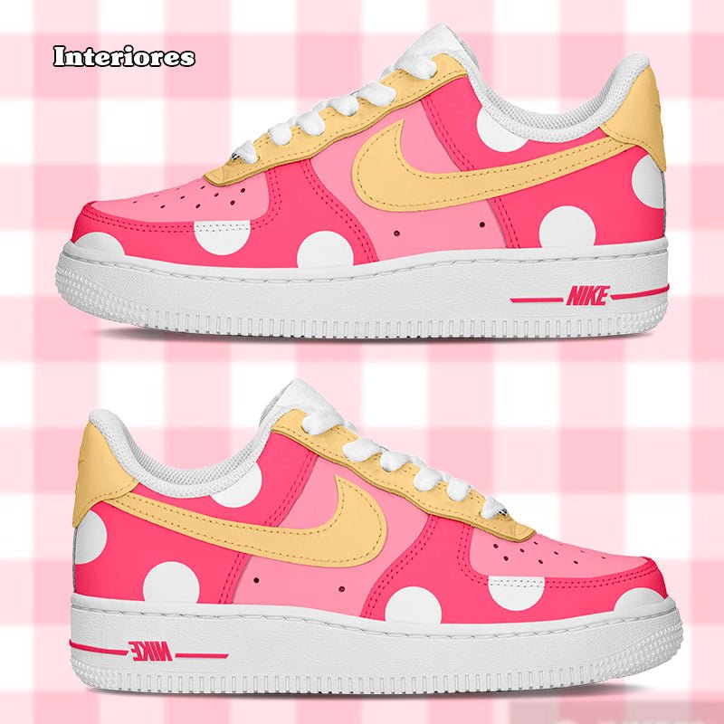 Air Force 1 Niños - Minnie Mouse Rosa - Art Force Custom