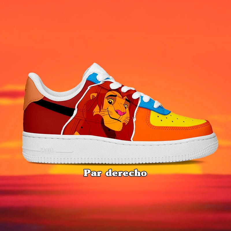 Air Force 1 Niños - Rey León - Art Force Custom