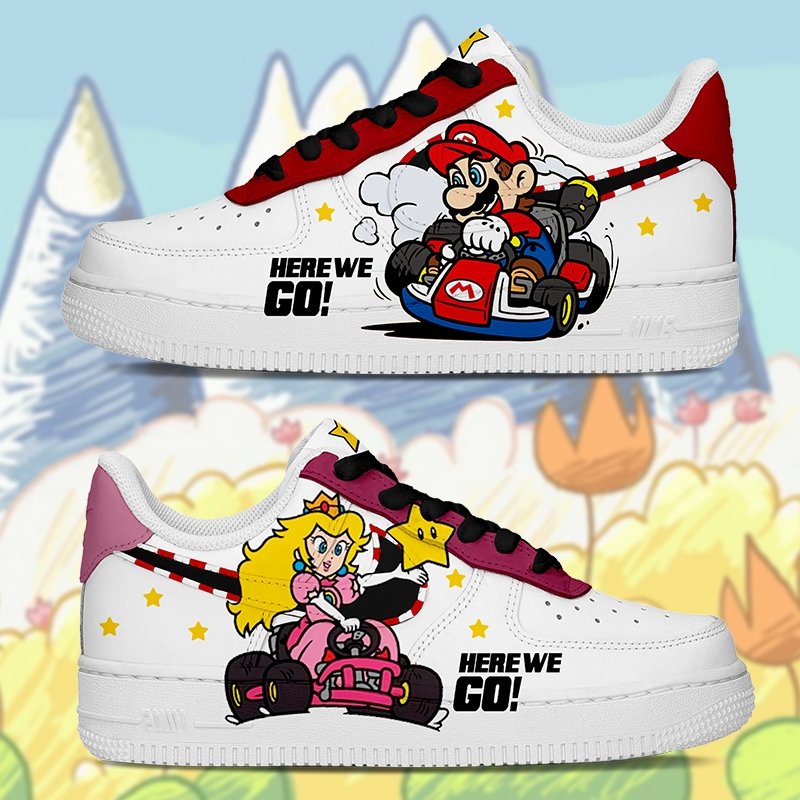 Air Force 1 Niños - Super Mario Kart - Art Force Custom