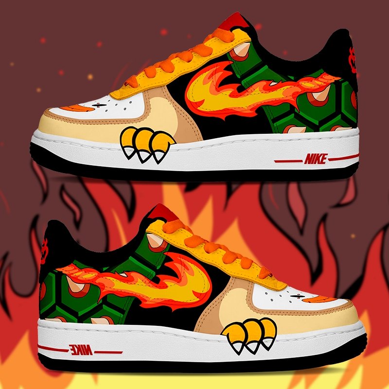 Air Force 1 Niños x Bowser - Art Force Custom