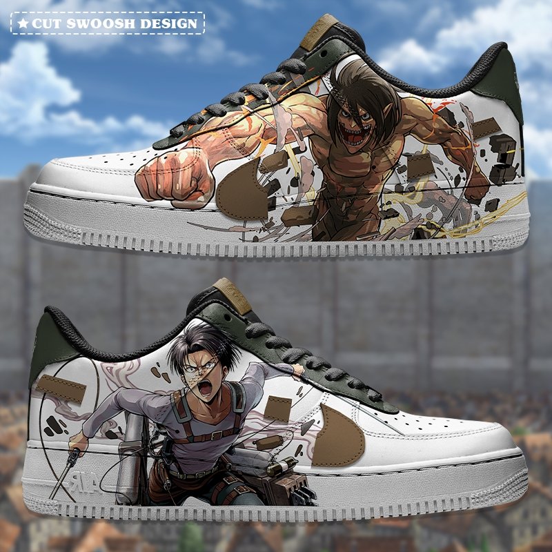 Air Force 1 x Attack on Titan - Art Force Custom