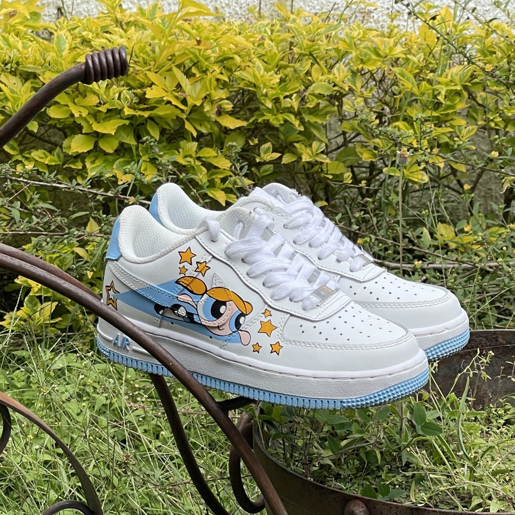 Air Force 1 x Burbuja (Las chicas super poderosas) - Art Force Custom