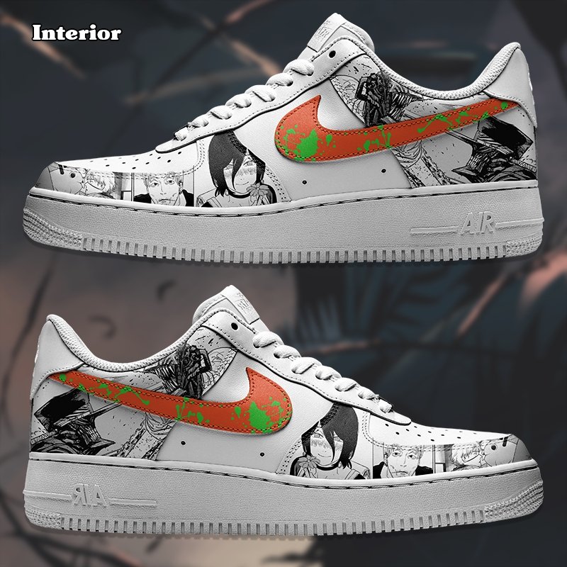 Air Force 1 x Chainsaw Man Manga - Art Force Custom