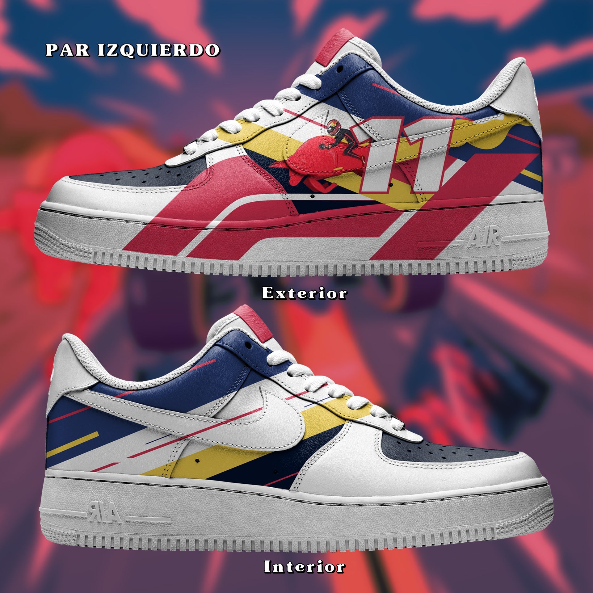 Air Force 1 x Checo Pérez - Art Force Custom