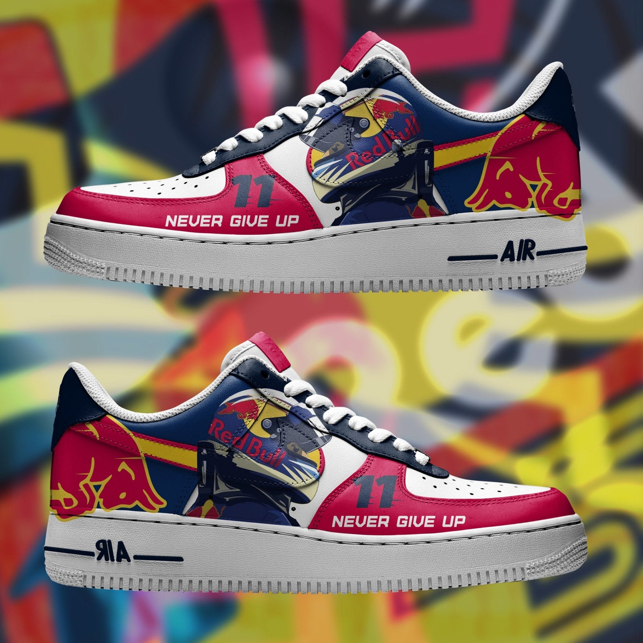 Air Force 1 x Checo Pérez Red - Art Force Custom