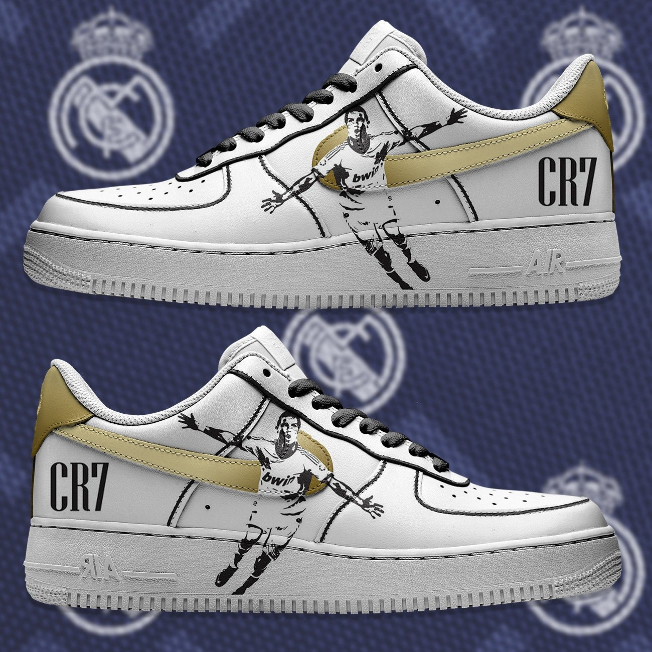 Air Force 1 x Cristiano Ronaldo CR7 - Art Force Custom