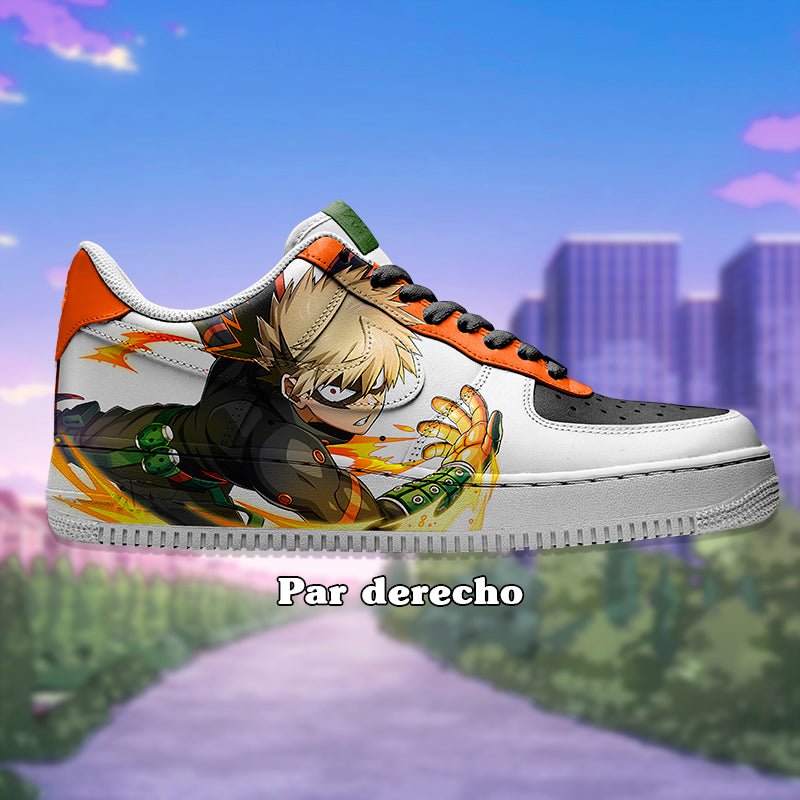 Air Force 1 x Deku & Bakugo - Art Force Custom