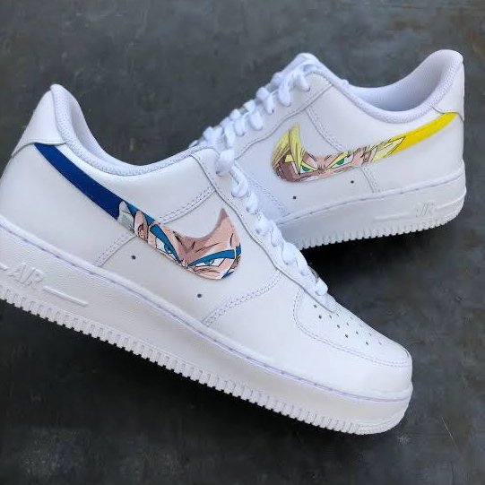 Air Force 1 X Dragon Ball Swoosh - Art Force Custom