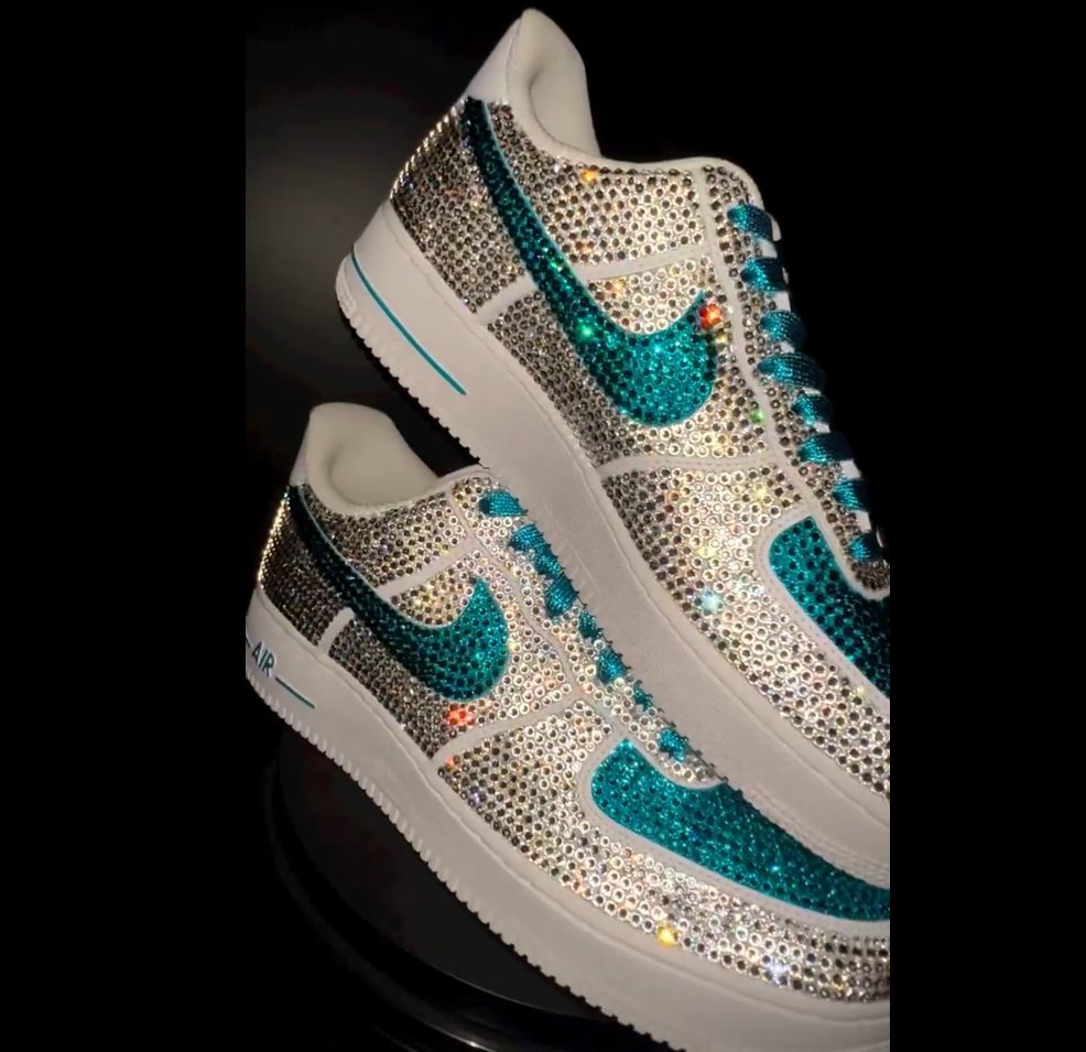 Air Force 1 x Esmeralda Swarovski - Art Force Custom