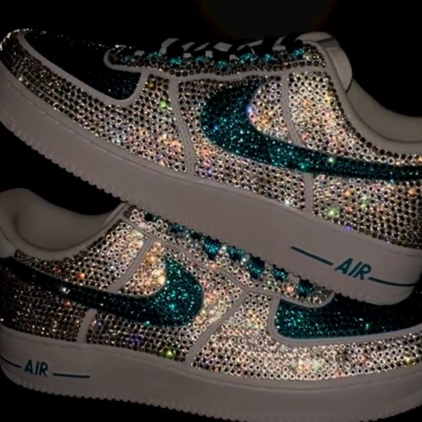 Air Force 1 x Esmeralda Swarovski - Art Force Custom