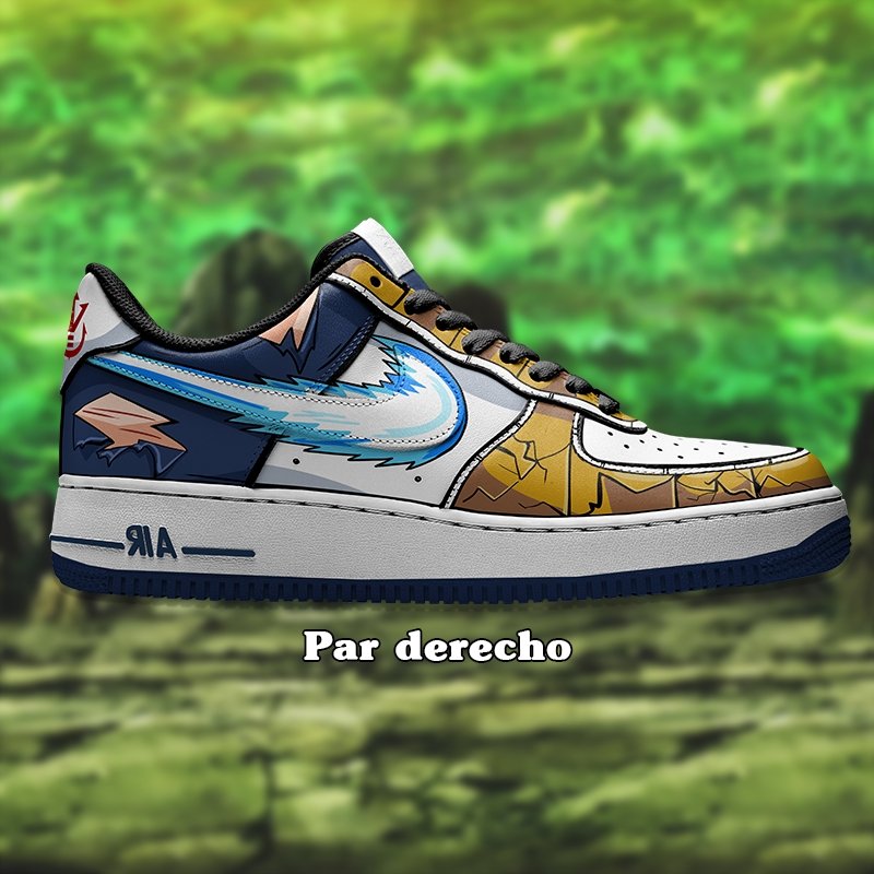 Air Force 1 x Goku y Vegeta Full - Art Force Custom