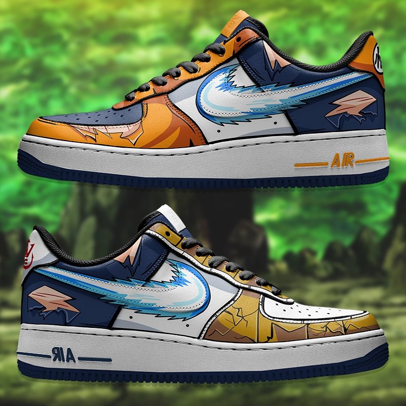 Air Force 1 x Goku y Vegeta Full - Art Force Custom