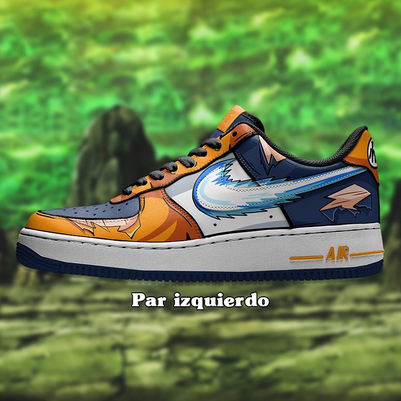 Air Force 1 x Goku y Vegeta Full - Art Force Custom