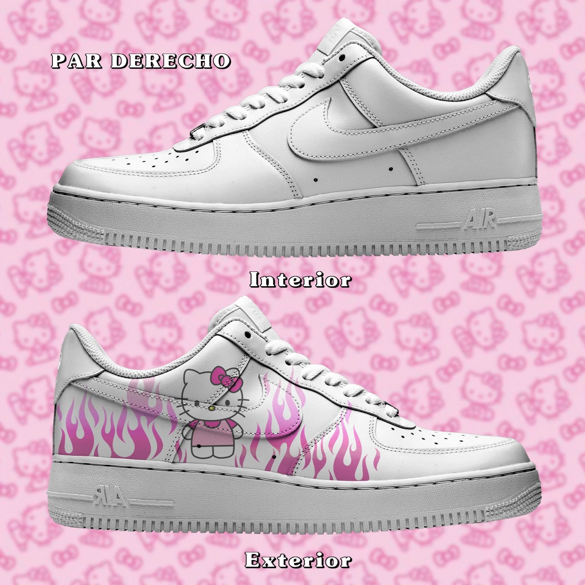 Air Force 1 x Hello Kitty Llamas - Art Force Custom