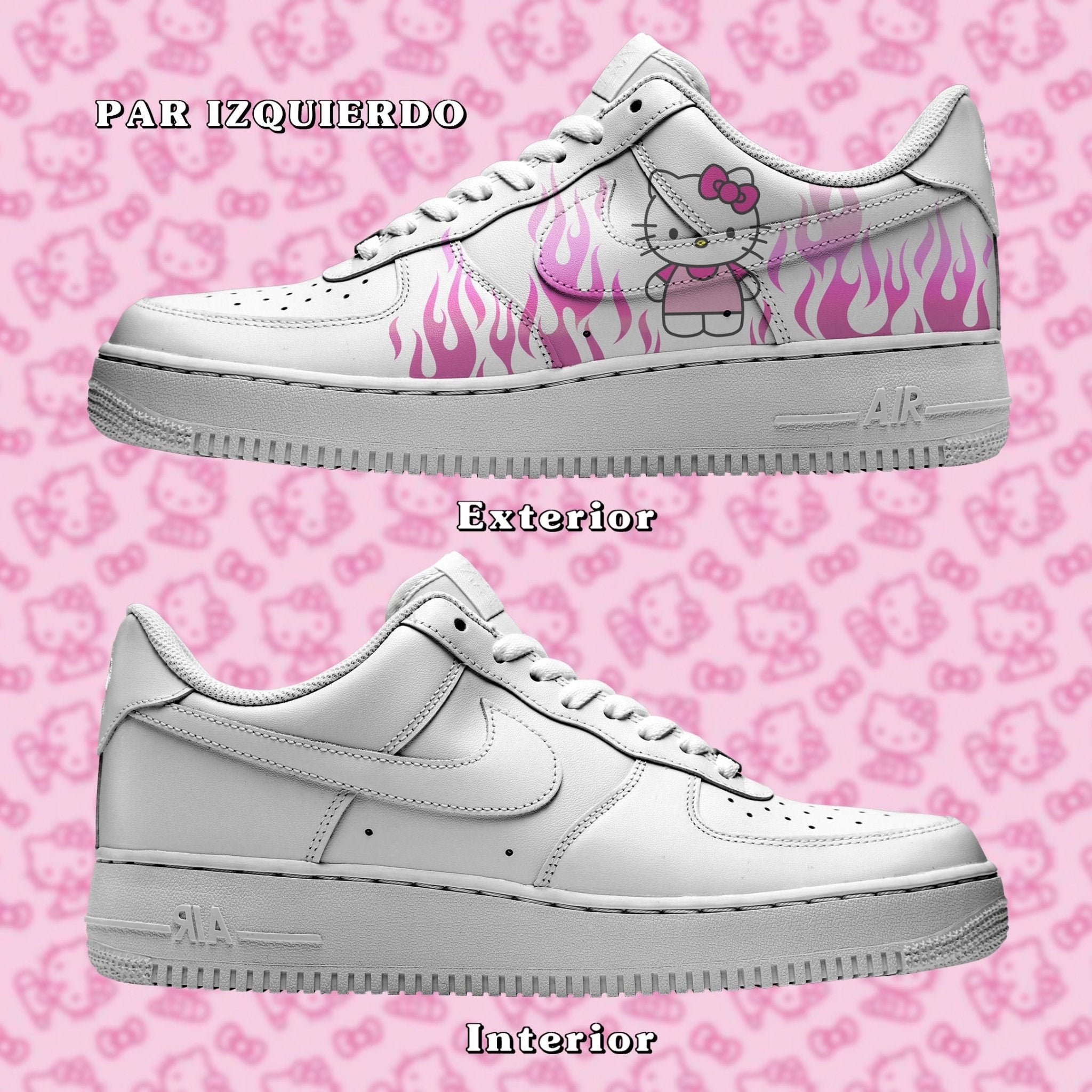 Air Force 1 x Hello Kitty Llamas - Art Force Custom