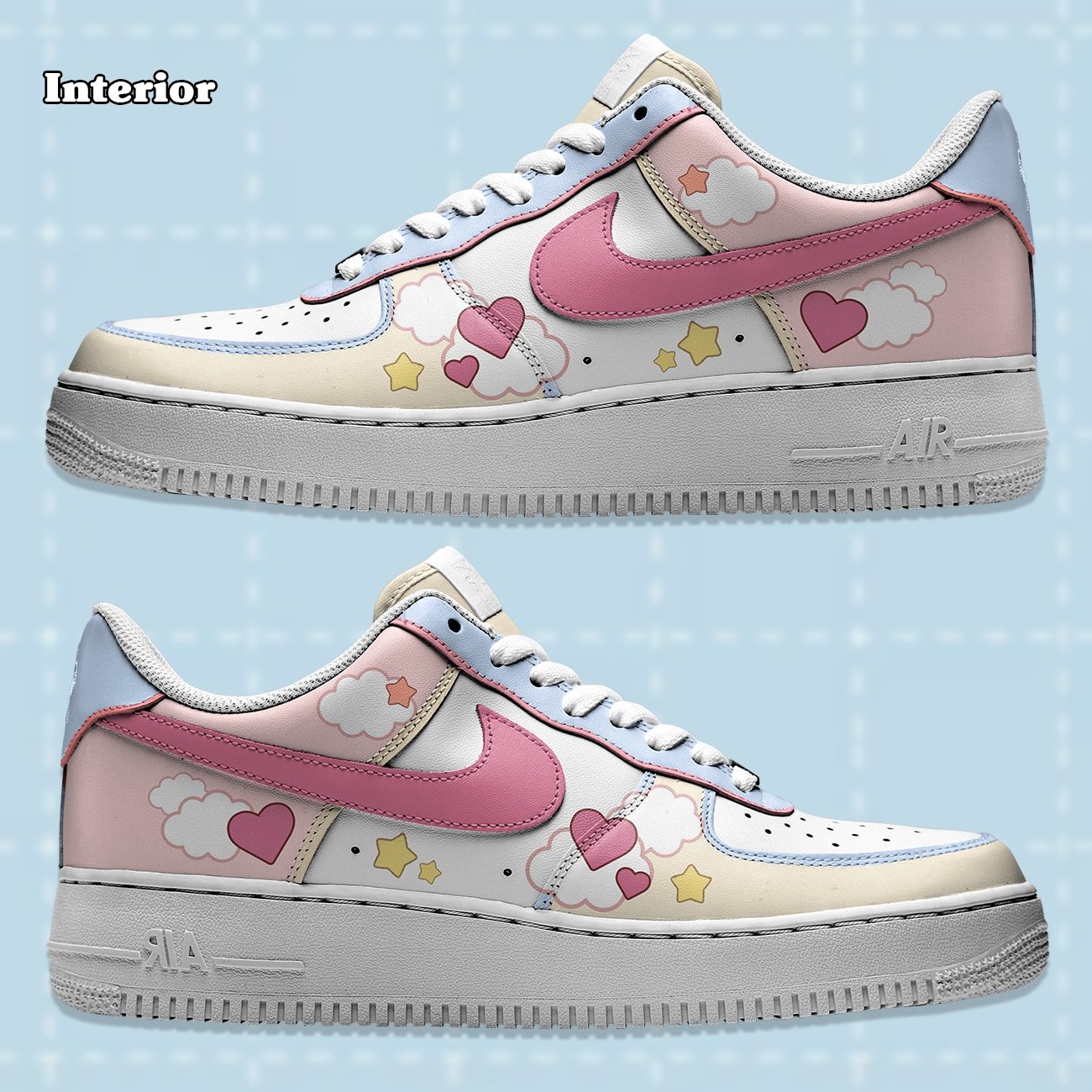 Air Force 1 x Hello Kitty Love - Art Force Custom