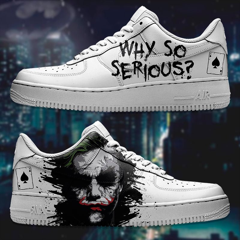 Air Force 1 x Joker cartas - Art Force Custom