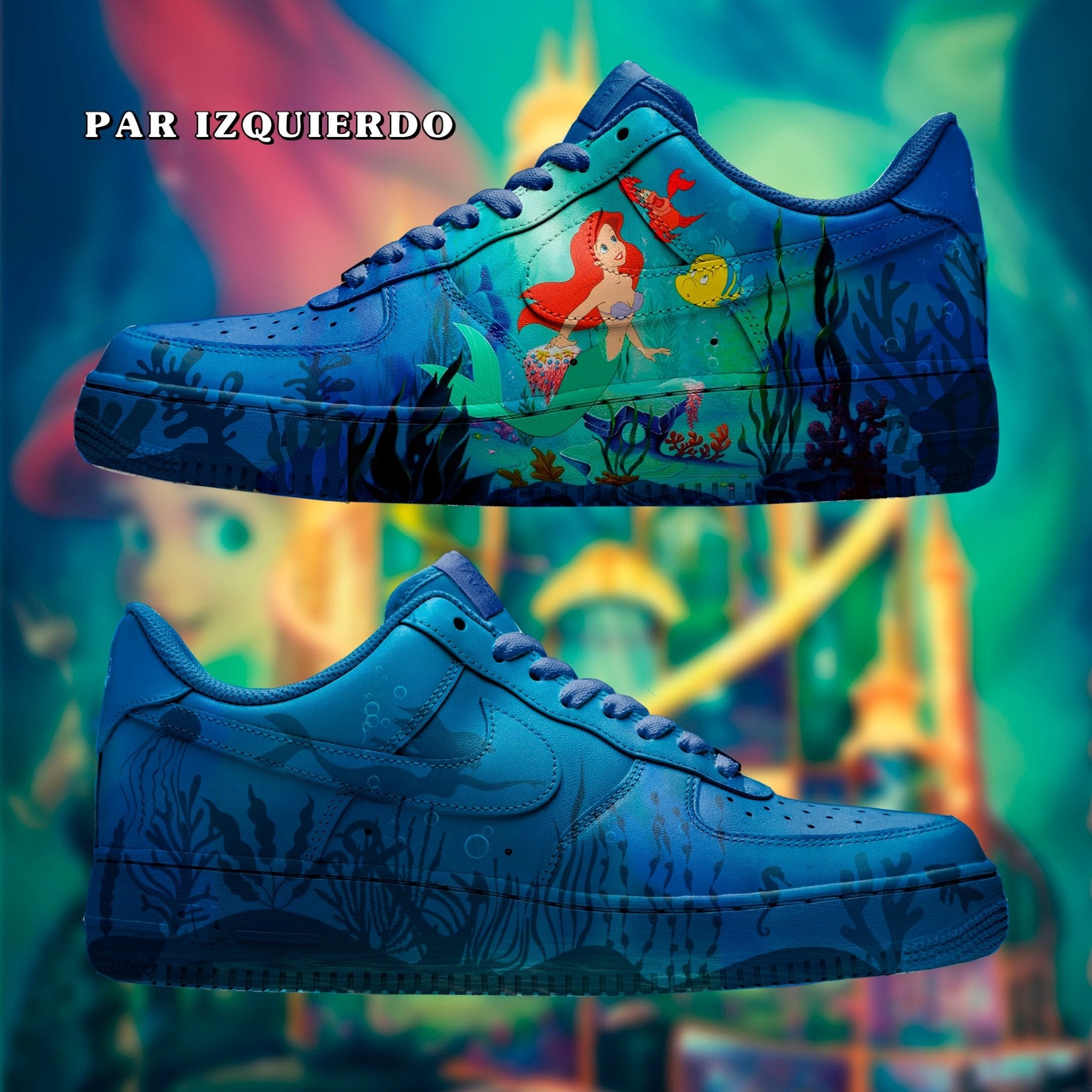 Air Force 1 x La Sirenita - Art Force Custom