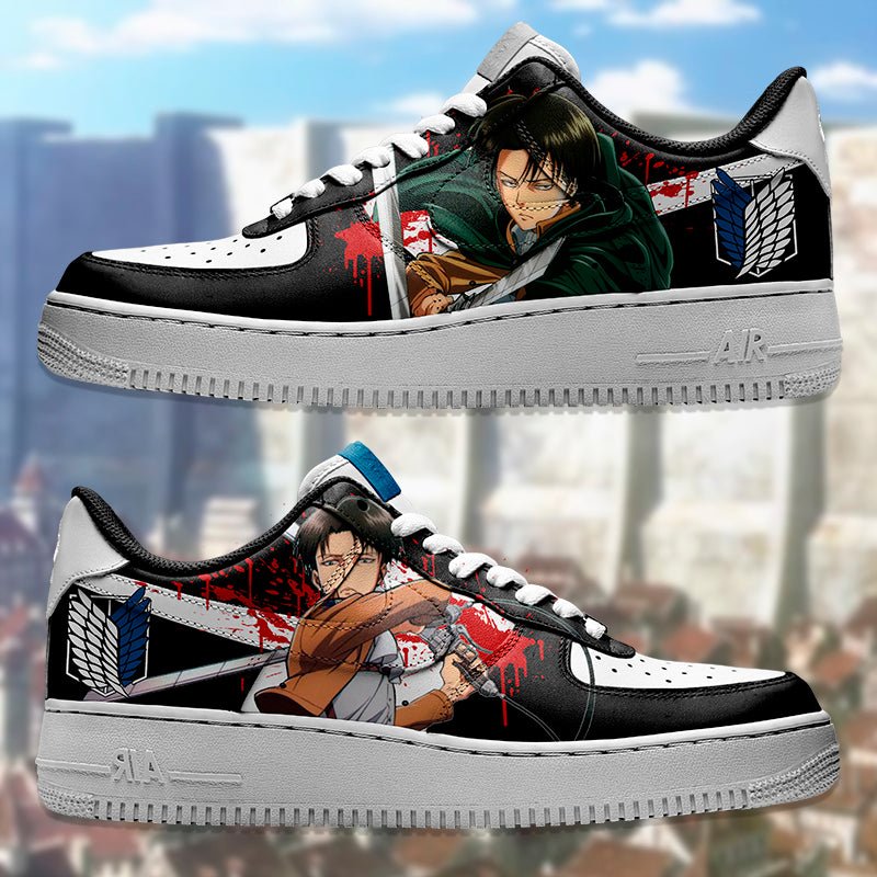 Air Force 1 x Levi (Attack on titan) - Art Force Custom