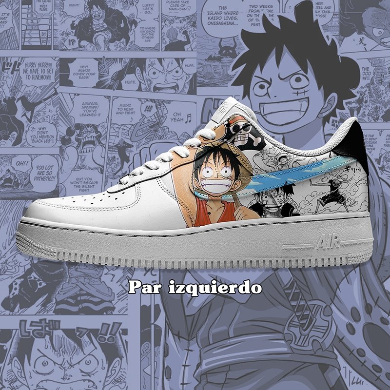 Air Force 1 x Luffy & Ace - Art Force Custom