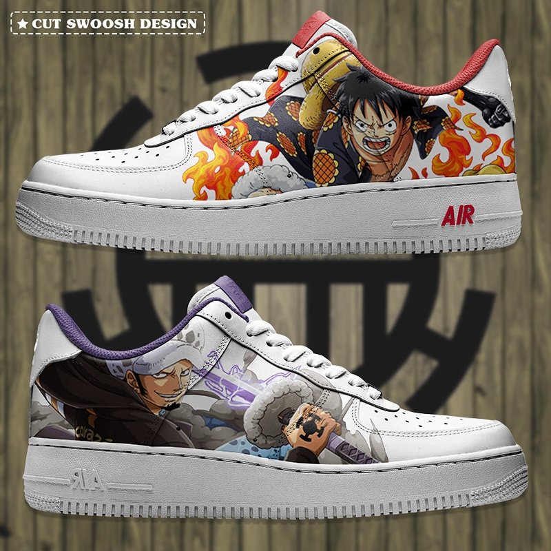 Air Force 1 x Luffy x Law - Art Force Custom